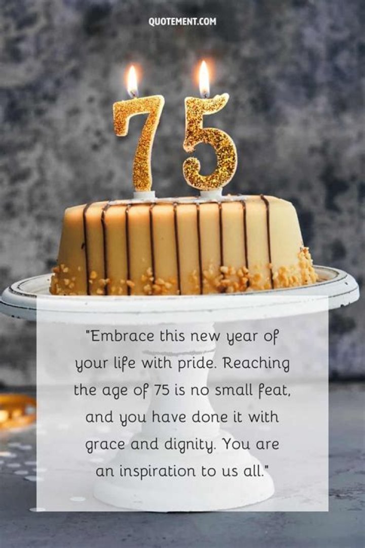Celebrate The 75th Anniversary With Heartfelt Birthday Wishes