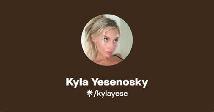 Exclusive Content Leaked: Kyla Yesenosky's OnlyFans Uncovered