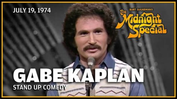 Gabe Kaplan: Legendary Comedian And Sportscaster