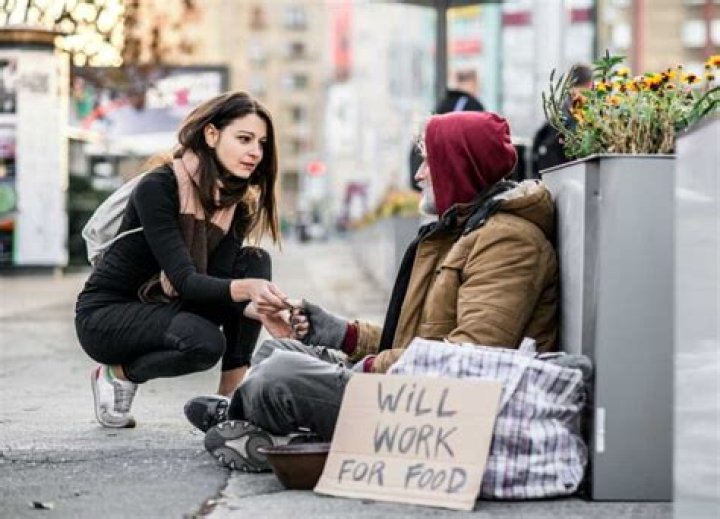 Helping A Homeless Friend Who Asks For Money