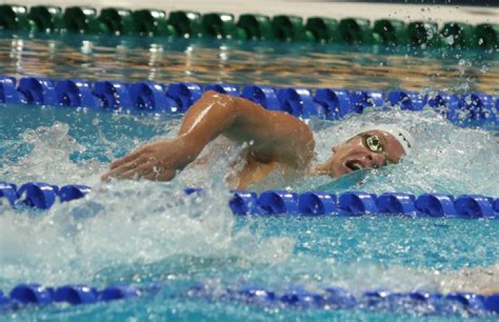 Olympic Medalist And Swimming Sensation