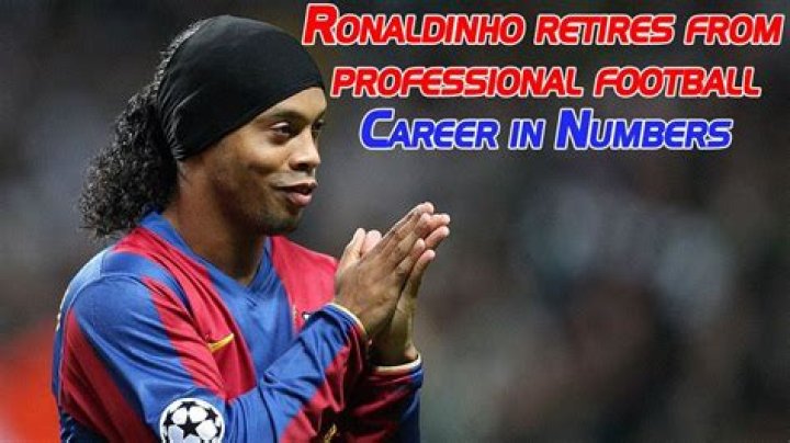 Ronaldinho Announces Retirement From Professional Football