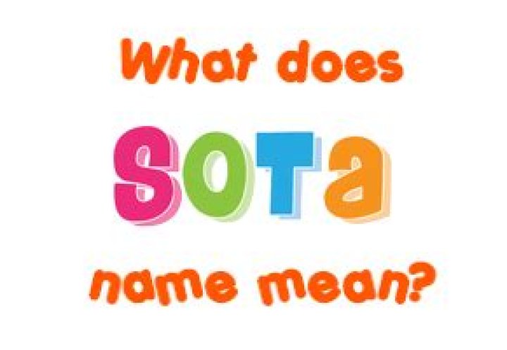 The Ultimate Guide To Sota Name Meaning And Significance
