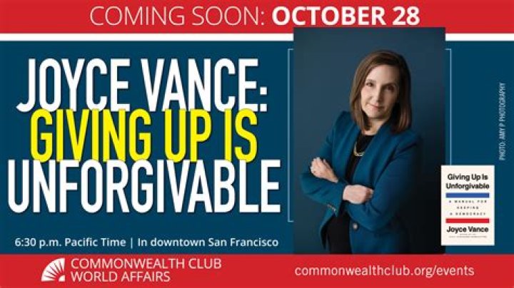 Unveiling Joyce Vance's Health Journey: Discoveries And Insights