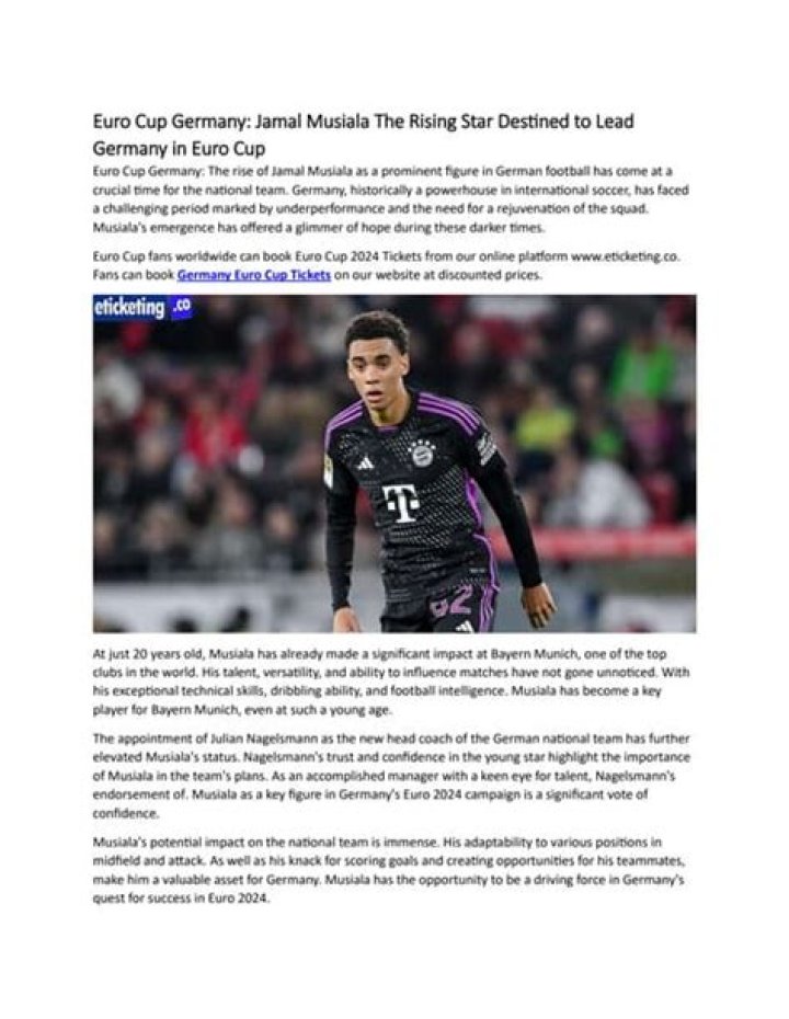 Unveiling The Journey Of Jamal: The Rising Star Of Football